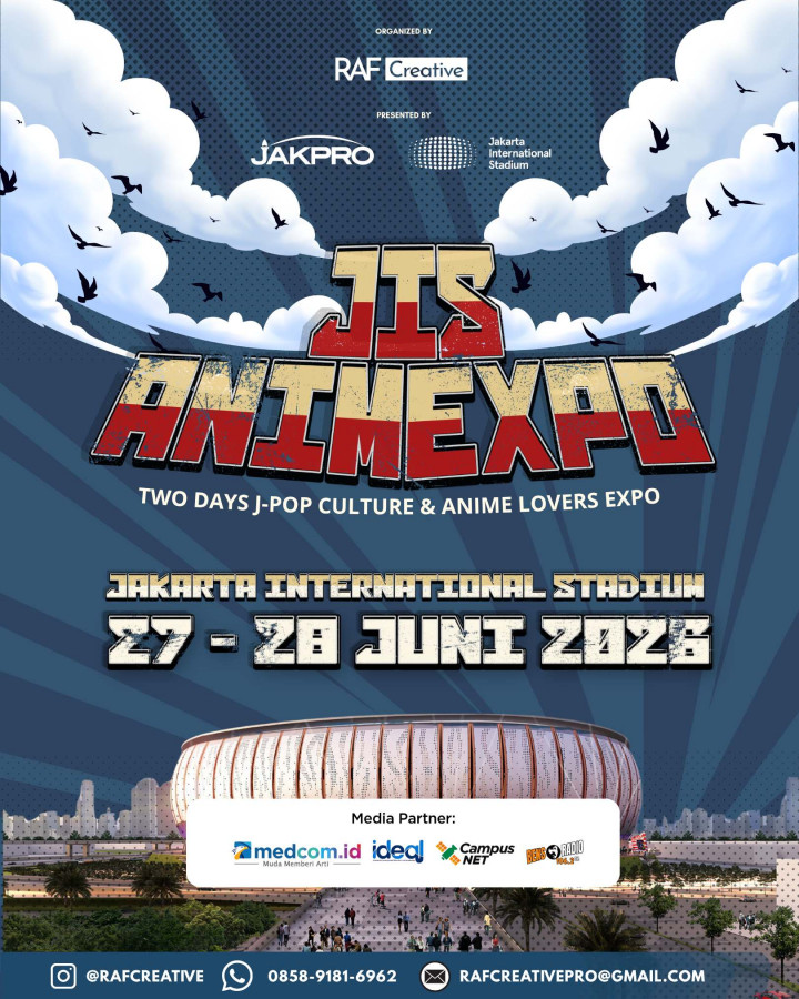 Udah Siap Belum? JIS ANIMEXPO Vol. 1 Digelar di Jakarta International Stadium 27-28 Juni | Dr. Borat