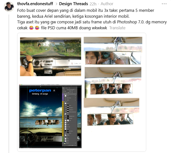 Cerita di Balik Sampul Album Bintang di Surga Peterpan, Garapan Kilat Cuma 1 Minggu! | Dr. Borat