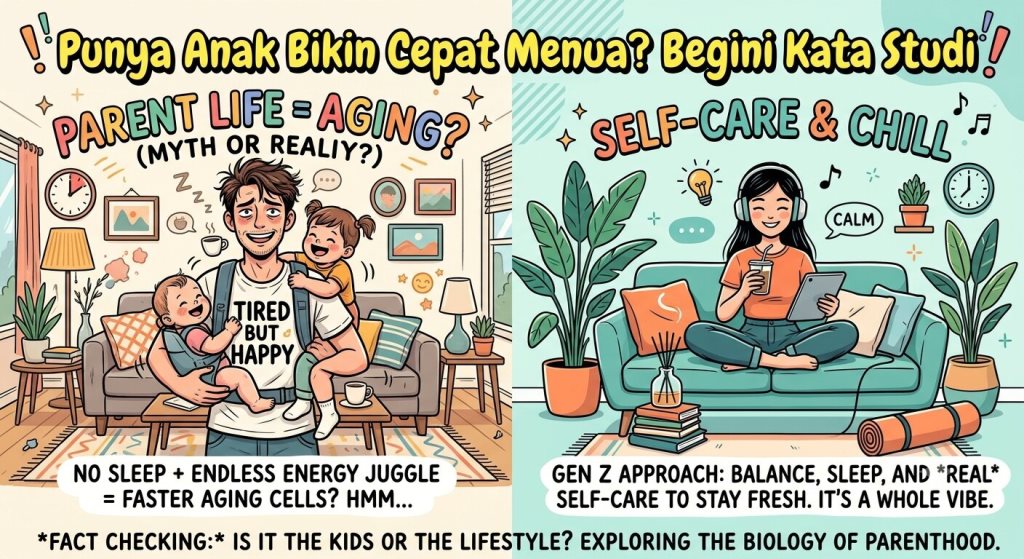 Punya Anak Bikin Penuaan Jalur Cepat? Risetnya Bilang Gini, Guys! | Dr. Borat