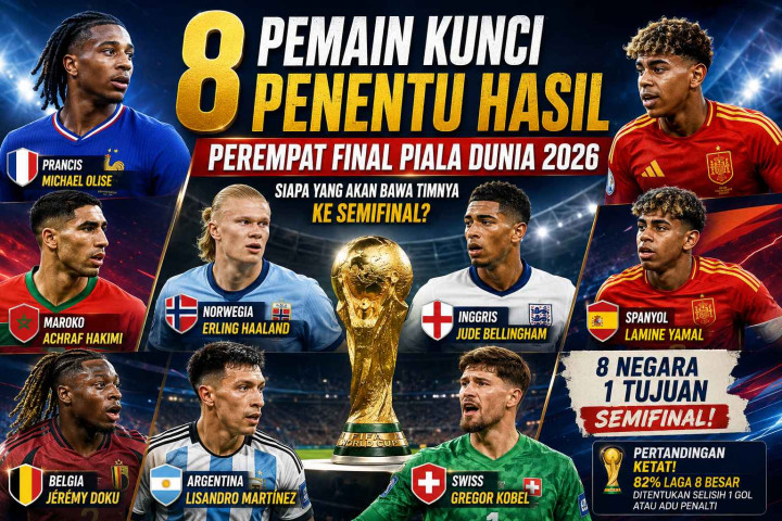 8 Pemain Kunci yang Bisa Menentukan Perempat Final Piala Dunia 2026 | Dr. Borat