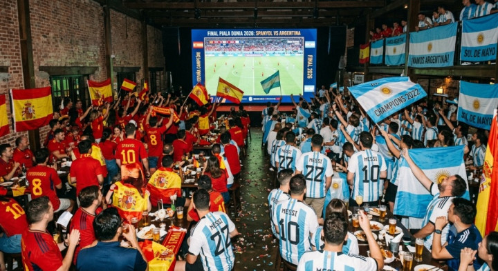 Cara Live Streaming Spanyol vs Argentina Gratis | Dr. Borat