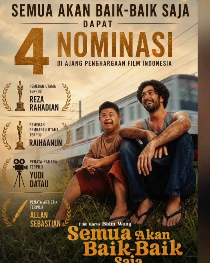 Film Baim Wong Borong 4 Nominasi FFB, Reza Rahadian dan Raihaanun Masuk Daftar | Dr. Borat