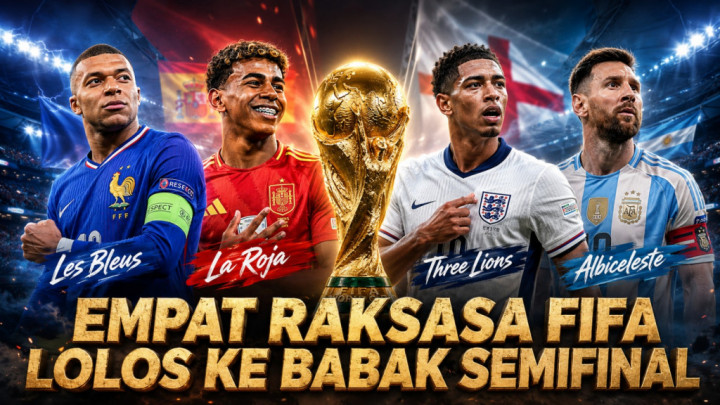 ​Piala Dunia 2026 Main Lagi Kapan? Ini Jadwal Semifinal Prancis vs Spanyol dan Inggris vs Argentina | Dr. Borat