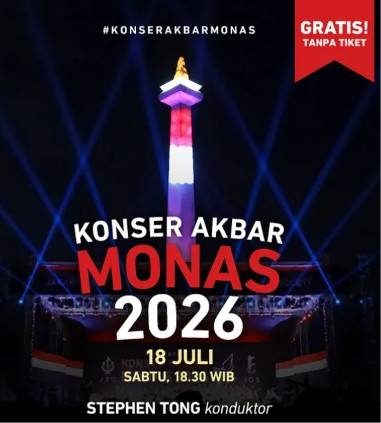 ​Yuk Merapat ke Monas, Ada Konser Akbar Malam Ini Gratis! | Dr. Borat